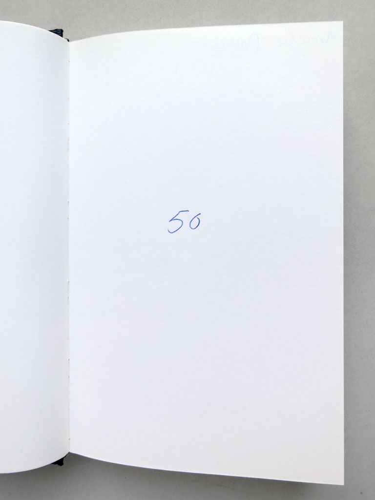 Claude Closky, ‘Preferred numbers’, 1993, ballpoint pen on sketch pad, 200 pages, 21,5 x 14,5 cm.